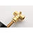 Matte Black Shower Volume Control Valve - 3/4" Cast Metal, Brass. Extra High Flow, Adjustable Handle, Precise Temp Control, Build Brass Specification Black, Temperature Management,