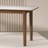 6 - Person White Rectangular Solid Wood Sintered Stone Tabletop Dining Table Set-110529529