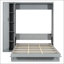 Grand lit escamotable avec tablettes-727907793-727907794