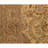 High-Quality Hand-Knotted Gold And Brown Area Rug