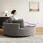 Fauteuil pivotant Fluffy-131532355