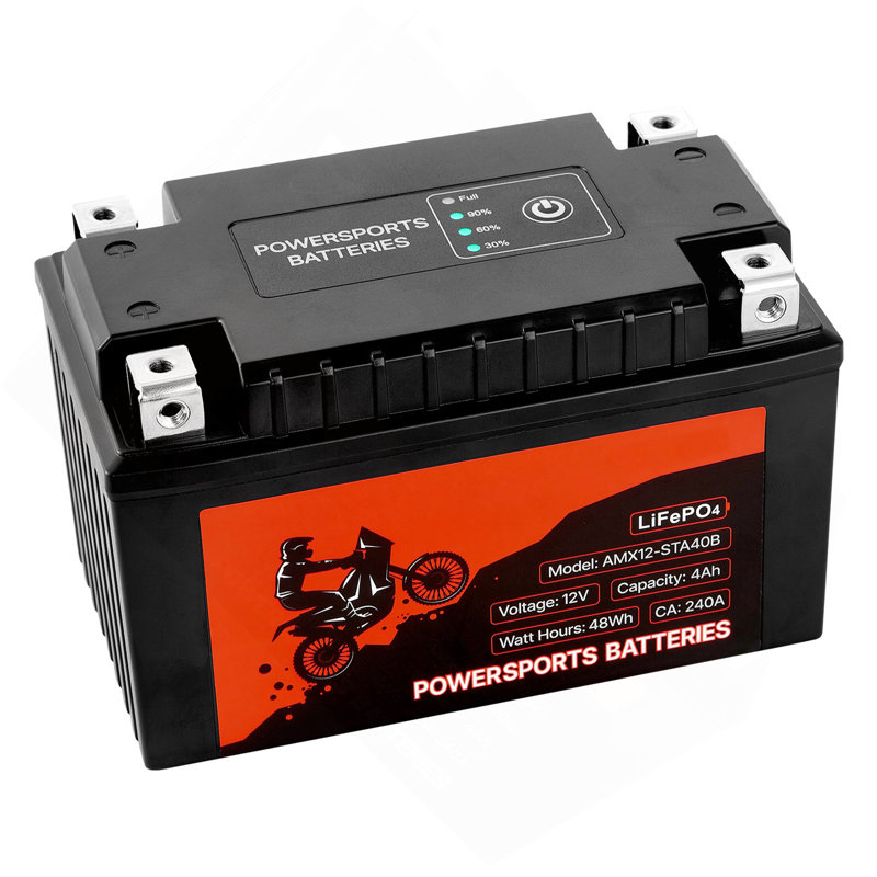 Batterie pour motocyclette 12V 4Ah YTX12-BS