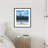 Cherno Black Wood Picture Frame with Mat-317302452