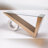 60'' Glass Top Console Table