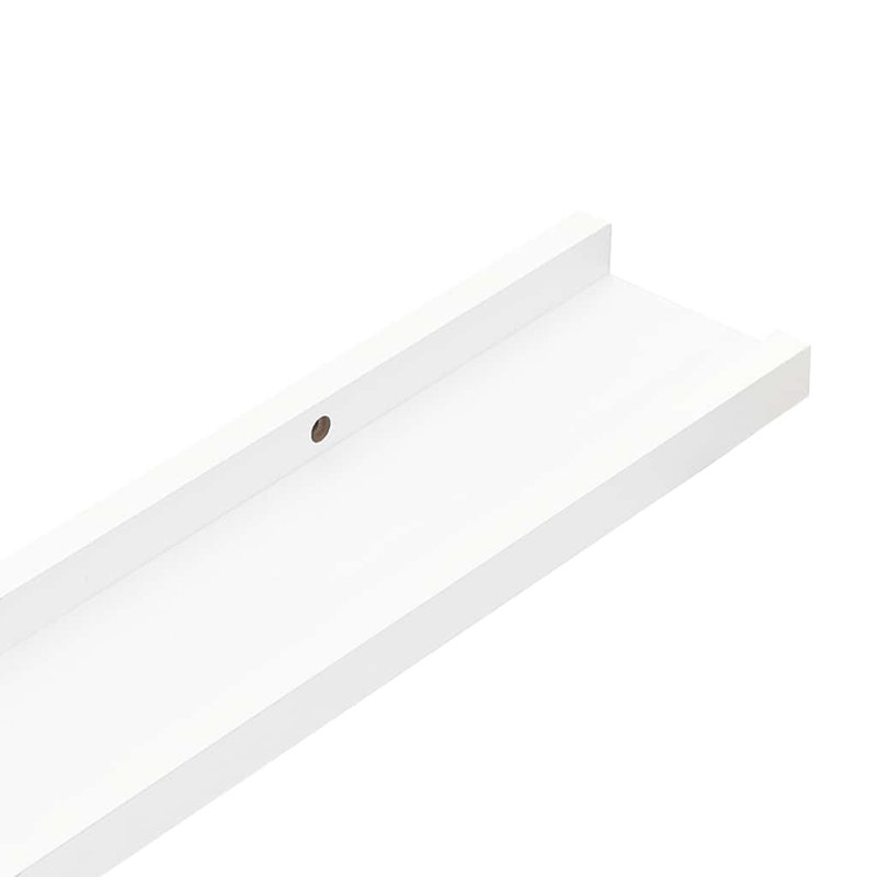 Floating Shelf, White, 1.2'' H x 31.5'' W x 1.2'' D