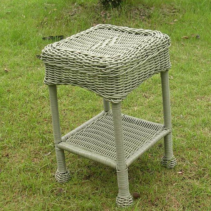 Arved Square Wicker/Rattan Outdoor Side Table