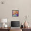 Art abstrait moderne sur toile de pétales prismatiques par Art Remedy-107777964-107777956