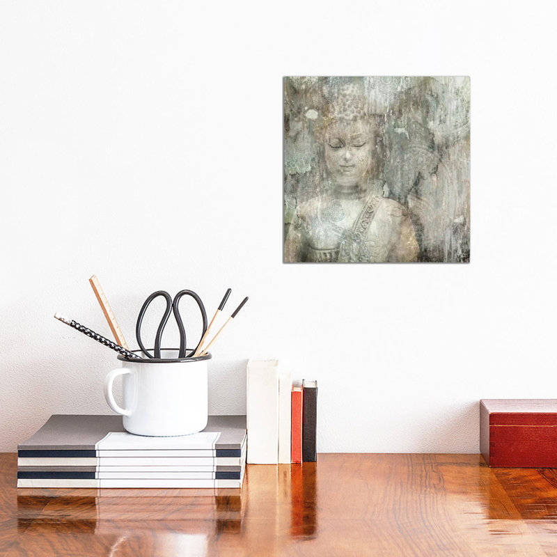 Print, 93.98 cm H x 93.98 cm W, White Framed