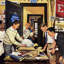 « package from home » par stevan dohanos, reproduction d’art sur toile tendue-15881133