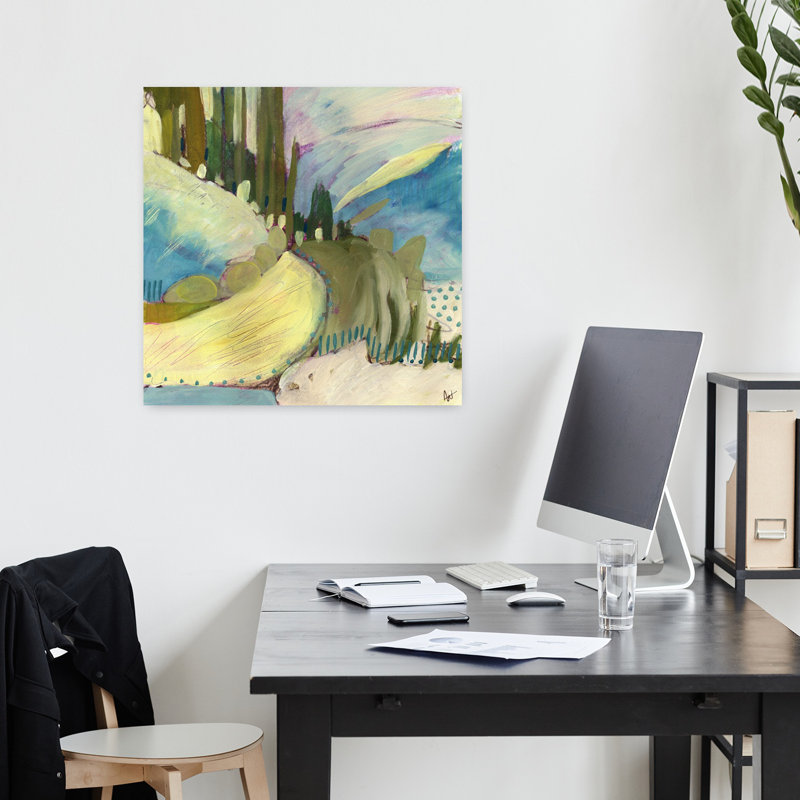 Explorez l'art abstrait n ° 8, H 18 po x l 18 po
