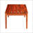 Bryan Acacia Wood Rustic Coffee Table, Durable And Stylish For Outdoor Spaces, Resistant To Wear And Tear.
