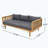 Outdoor Patio Daybed with Cushions-1232314103-1232314100