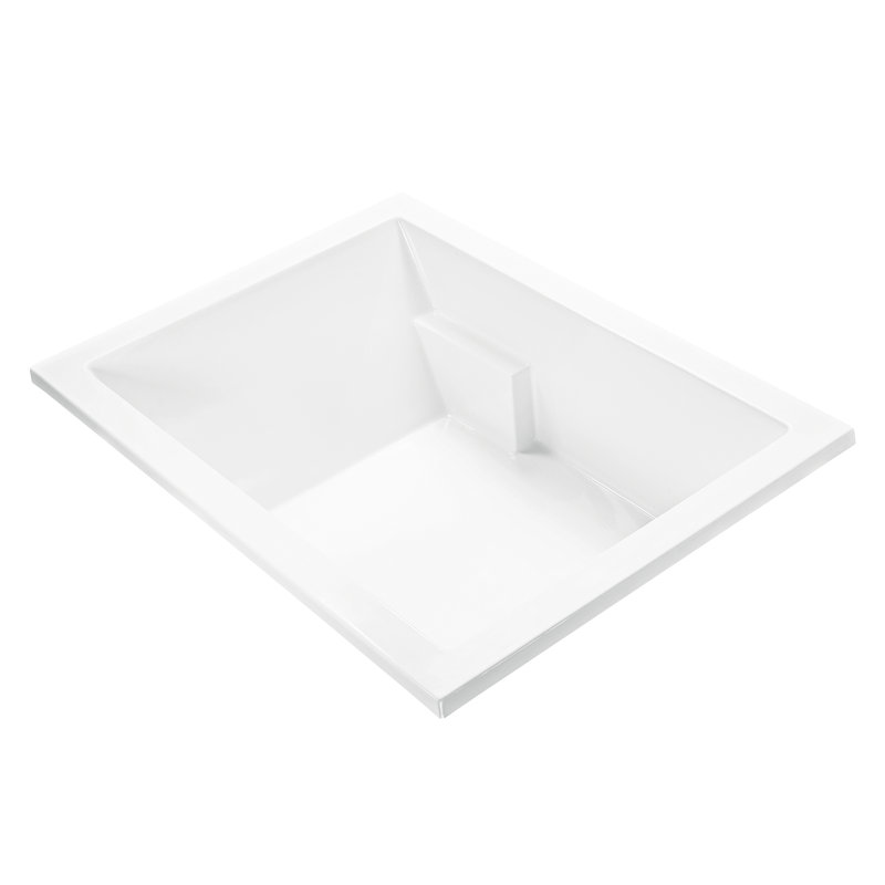 Baignoire encastrée 66,75 po MTI Solutions 9, Blanc