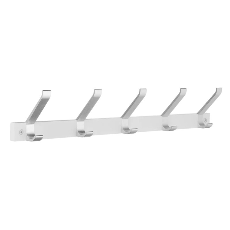 Wallmounted multi hook rack