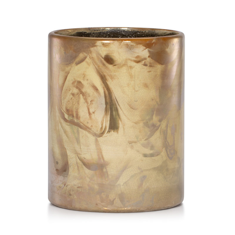 Raku Pearl Waste Basket
