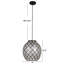 Luminaire suspendu Millbiz Capiz-772789795