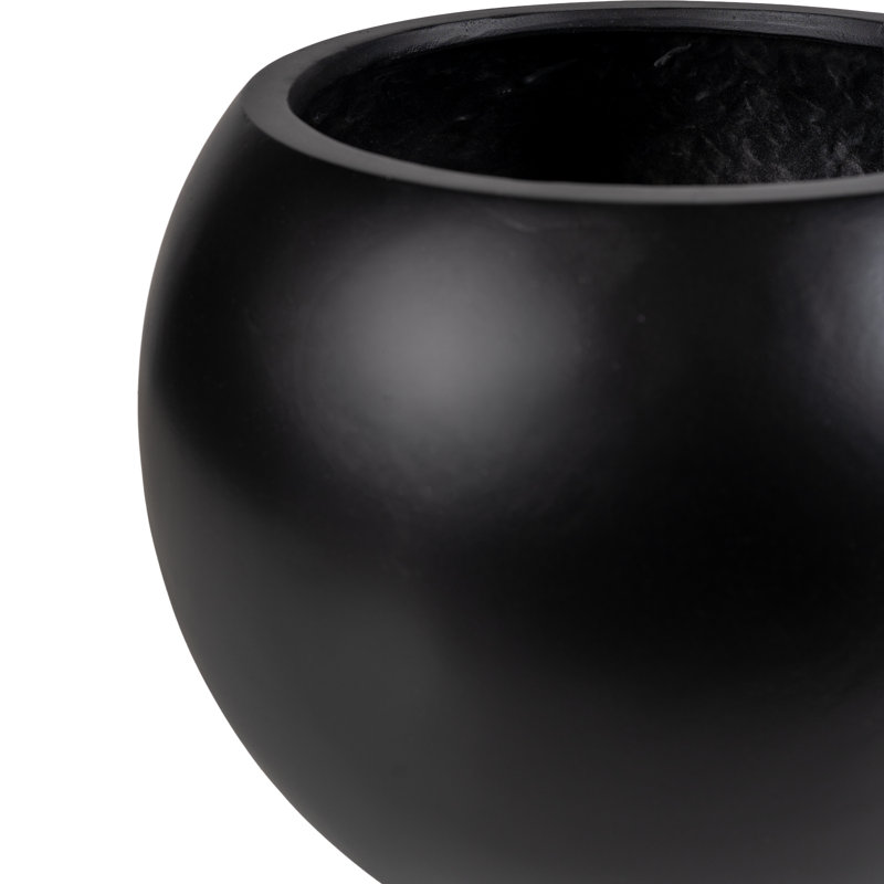 Jardinière Harmony, L 12,25 po x l 12,25 po x H 9,5 po, Matte Black