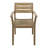 STAMFORD Acacia Wood Patio Armchair Set, Durable Outdoor Seating for Backyard, Poolside, and Garden Comfort-1501459721