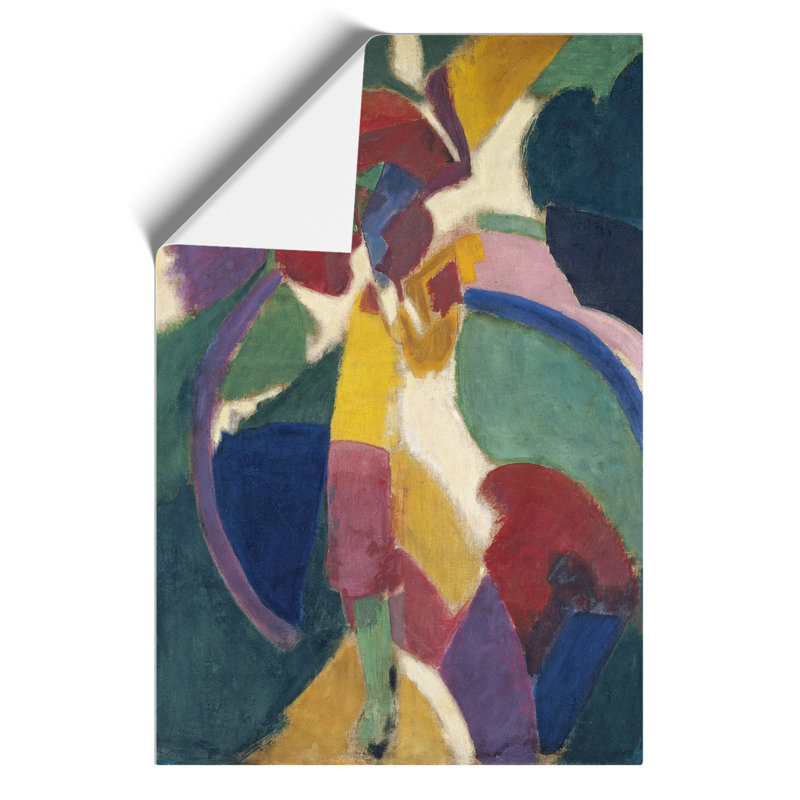 Woman with a Parasol by Robert Delaunay - Frameless Print, 42cm H x 30cm W x 0.1cm D