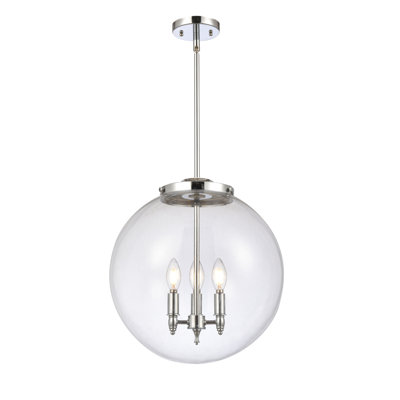 Luminaire suspendu sphère 3 lumières Frederick