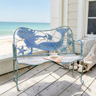 Hubler Iron Outdoor Bench