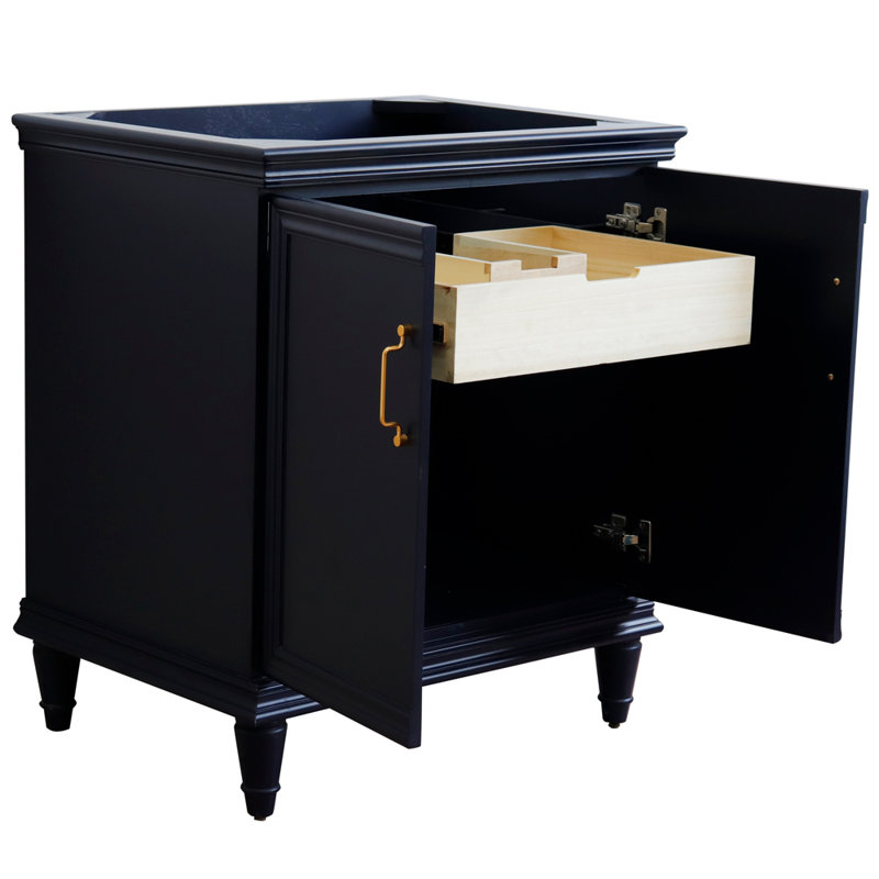 Ferrara 30'' Single Bathroom Vanity Base Only, Blue