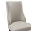 Ensemble de 2 chaises de salle à manger gris clair