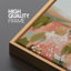 Art mural sur toile Whimsical Pink Field Pathway - Paysage floral abstrait ludique pour salon moderne-115165346-115165344