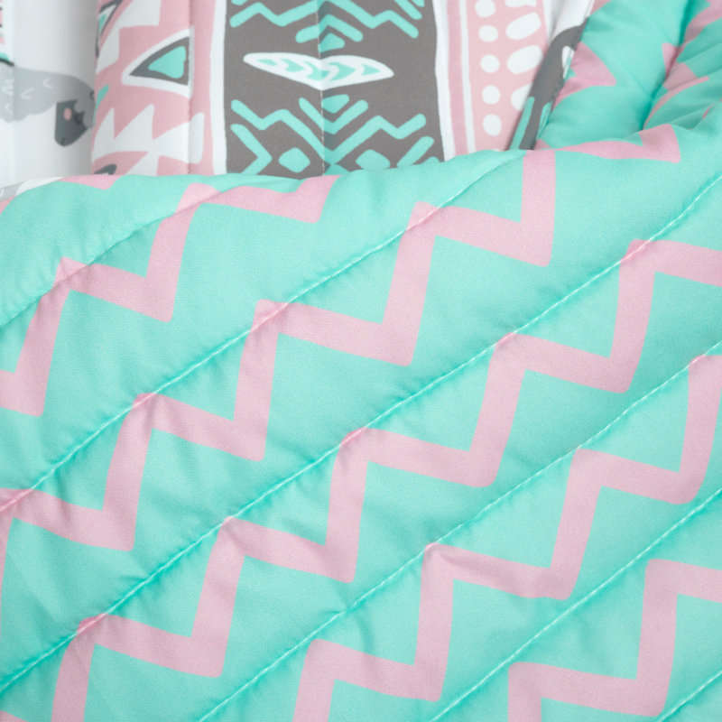 White Reversible 3 Piece Duvet Cover, Queen