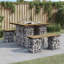 Alain Outdoor Bench-1332049019-1332049016