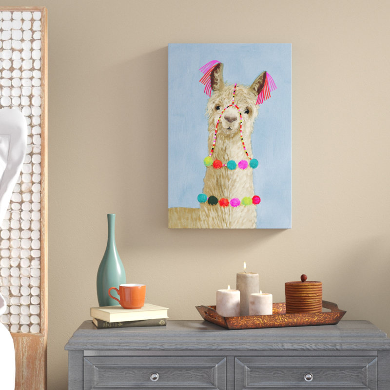 « orneed llama iii », impression sur toile tendue, H 24 po x l 16 po x P 2 po