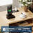 Fluted Nightstand Set with Charging Station,Bedside Table with 2 Storage Drawers,End Table with 2 Drawers-722619638-722619639