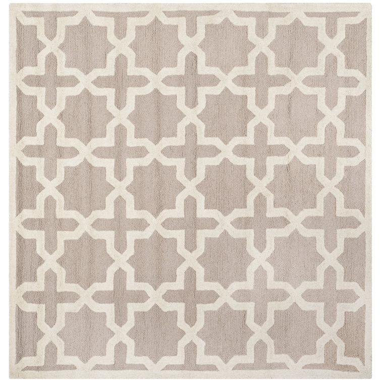 Igna Hand Tufted Wool Geometric Rug