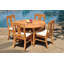 Osborne Outdoor - Piece Teak Dining Set-339645603