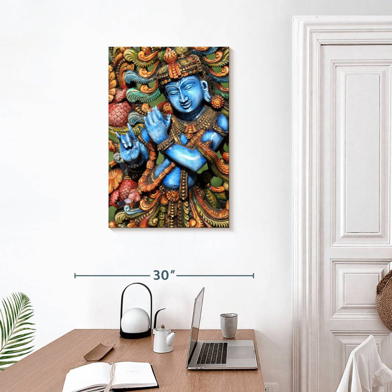 Adella Lord Krishna, 30" H x 20" W