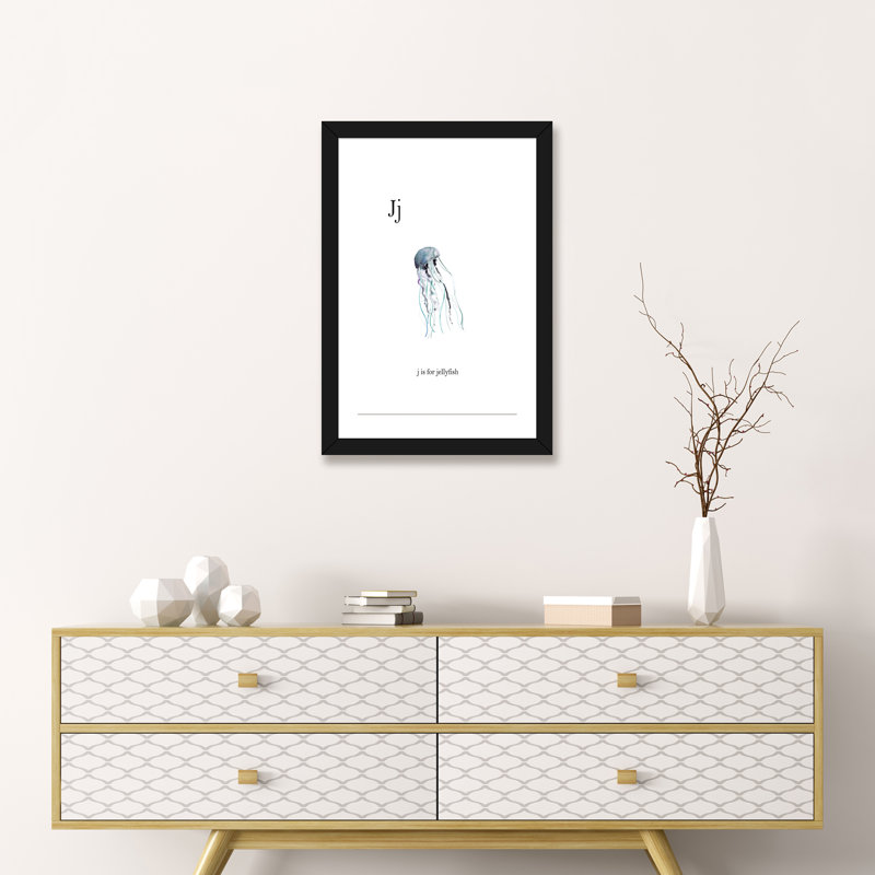 Animals, Black Framed Paper, 32" H x 24" W x 1" D