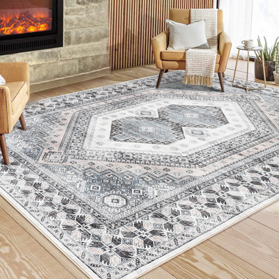 Tapis Daciana avec envers antidérapant