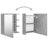 Bathroom Cabinet Bathroom Vanity Unit Linen Cabinet Engineered Wood-176118201