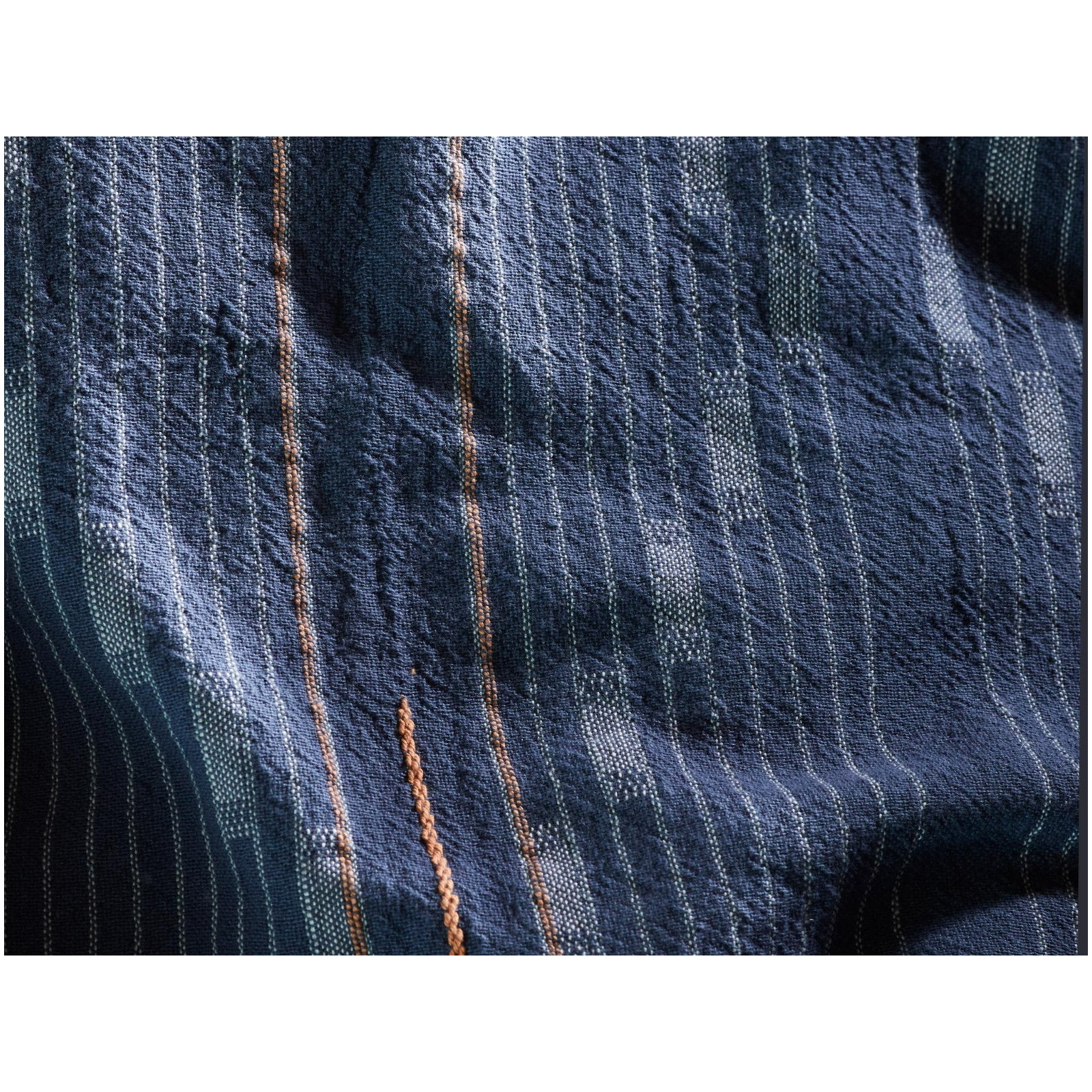 Morelia Organic Percale Duvet Cover, King/Cal King Duvet Cover, Moonlight Blue