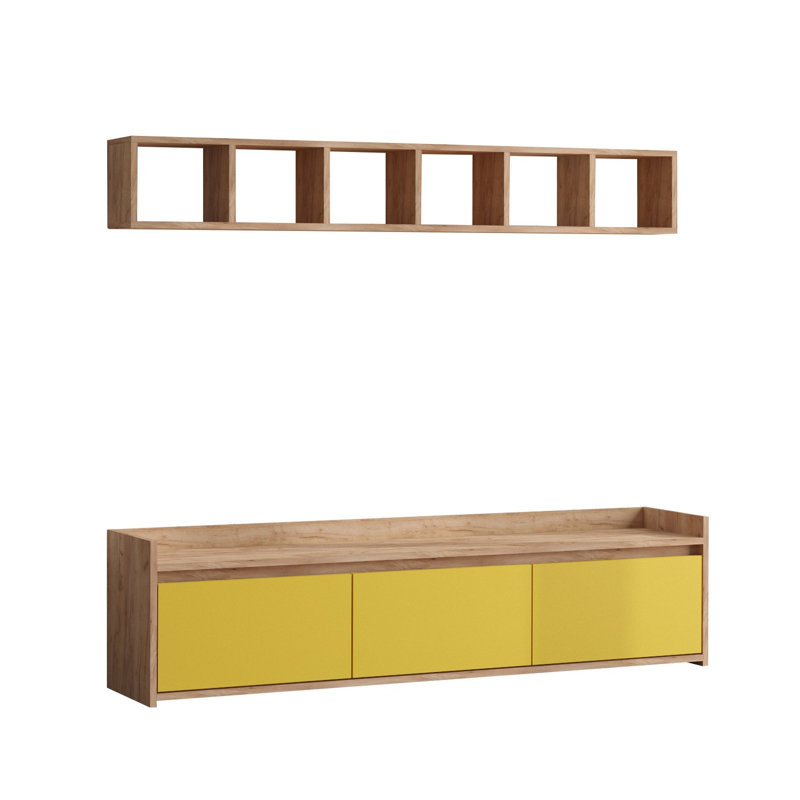Guilbeaux Unfinished TV Stand for TVs up to 55"