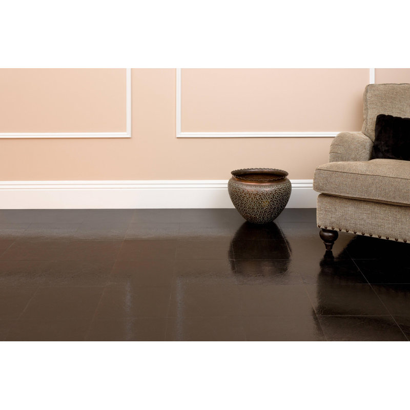 Carreau de vinyle simple 12 pi x 12 po x 1,2 mm Simple Elegance Platino