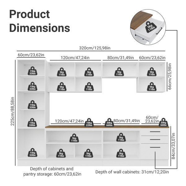 Dimensions du produit
