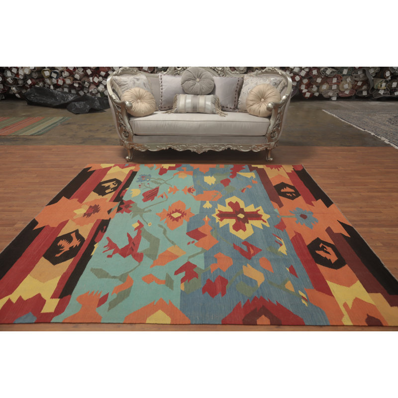 Tapis kilim 8 pi 8 po