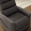 Fauteuil relevable en similicuir gris Bentley-822384370