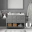 48 po X P 22 po P 35,4 po Meuble-lavabo H avec comptoir et lavabo blancs-611382412
