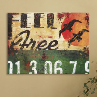 Feel Free by Rodney White - Wrapped Canvas Print, 61cm H x 81cm W x 4cm D