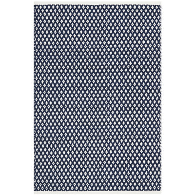 Mckenna Geometric Cotton Hand Woven Area Rug