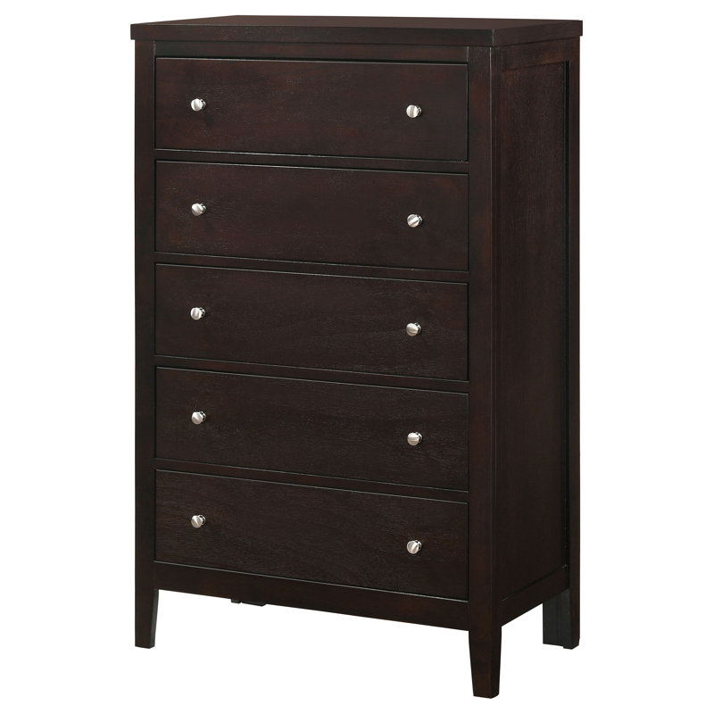 Boden 5-drawer Bedroom Chest Cappuccino, Cappuccino