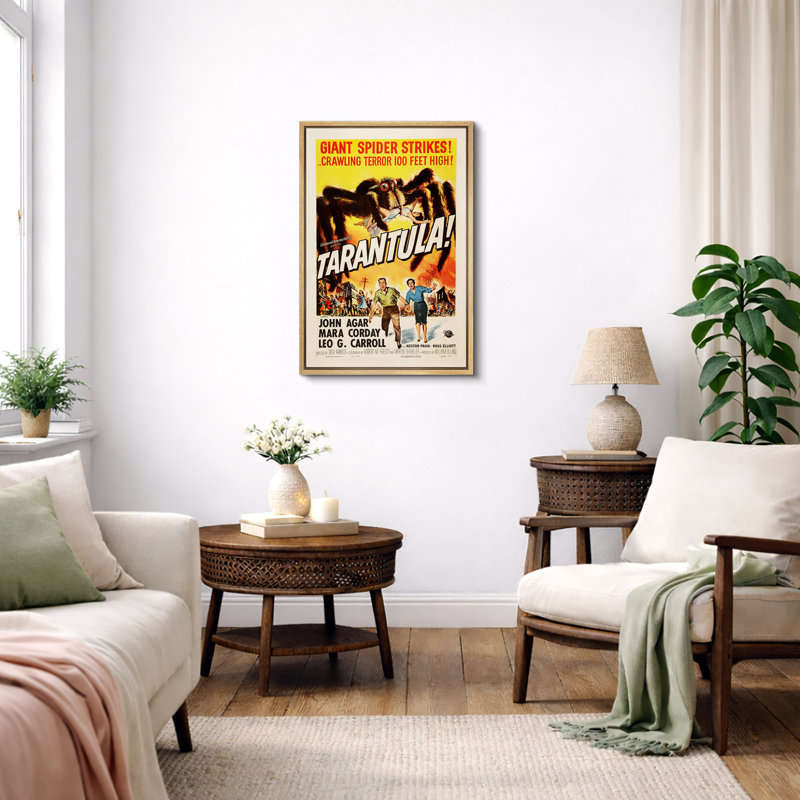 «Tarantula Classic Sci Fi Horror», affiche d'art de film, créature rétro, images encadrées sur toile, estampe numérique