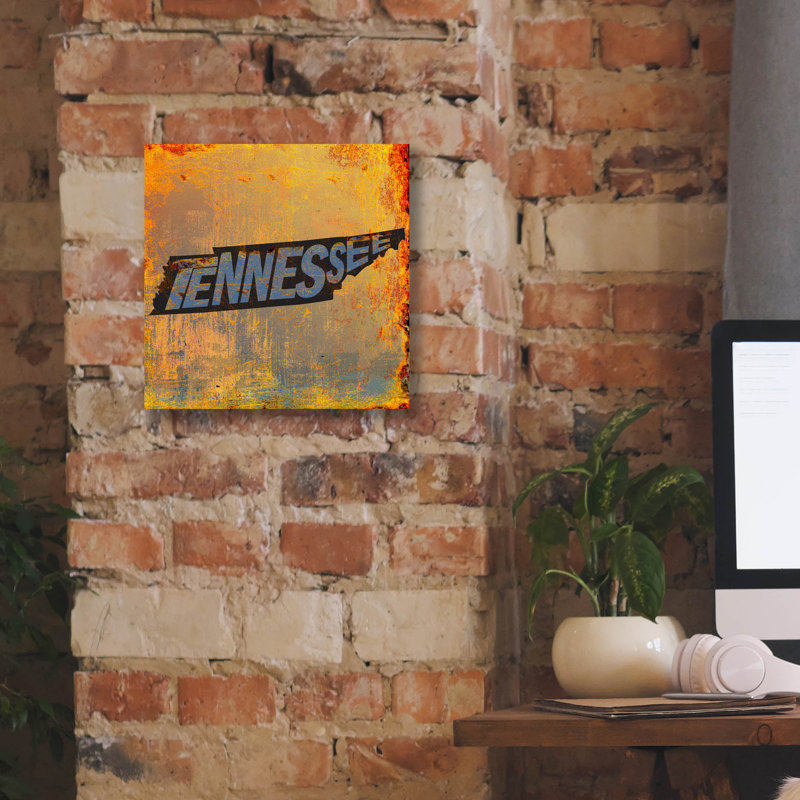 «Tennessee» par Art Licensing Studio, art mural sur toile